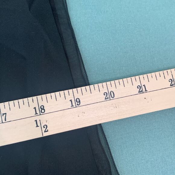 Louis Vitton Paris Womens Skirt Size‎ 40 Black Silk Blend Lined Straight Pencil - Picture 8 of 10